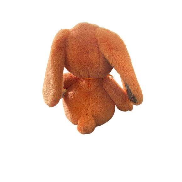 B Softies Kids Orange Happy Hues Coral Cutie Bunny Stuffed Animal Plush OS - Picture 5 of 10